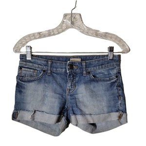 Gap Shorts Womens 1 Rolled Cuff Distressed